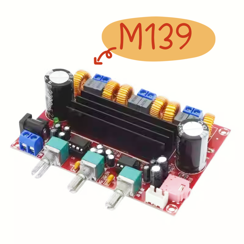 Hifi Amplifier Board - XH-M139 Audio Amplifier Board 2x50W 100W