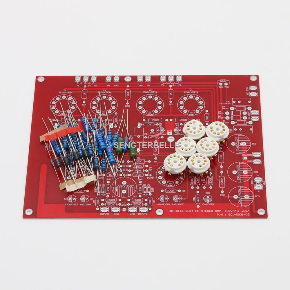 HiFi EL84 +ECF80 Stereo Push-P - đánh giá và giá Hifi Amplifier Board