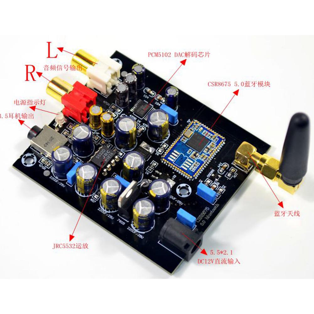CSR8675 PCM5102 DAC Decoding 5 - đánh giá và giá Pcm5102