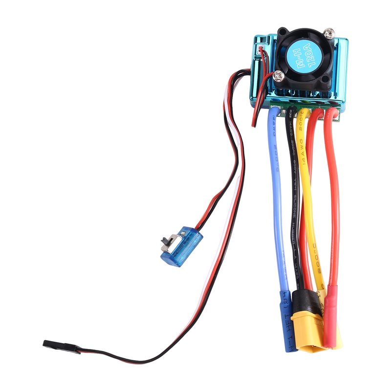WOWFU-120A Brushless ESC Speed - đánh giá và giá Banana Plug