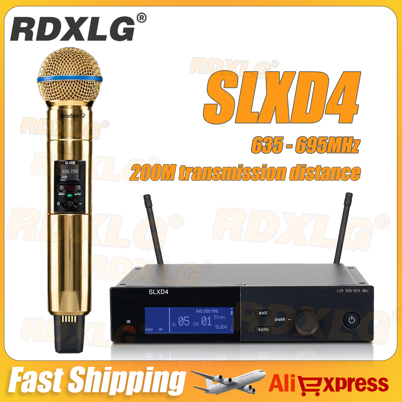 RDXLG SLXD+ Digital Wireless M - đánh giá và giá Condenser Microphone Kit