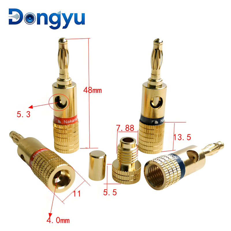 4MM Nakamichi Banana Connector - đánh giá và giá Banana Plug
