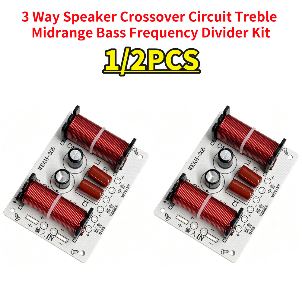 150W 3 Way Audio Speaker Cross - đánh giá và giá Speaker Crossover