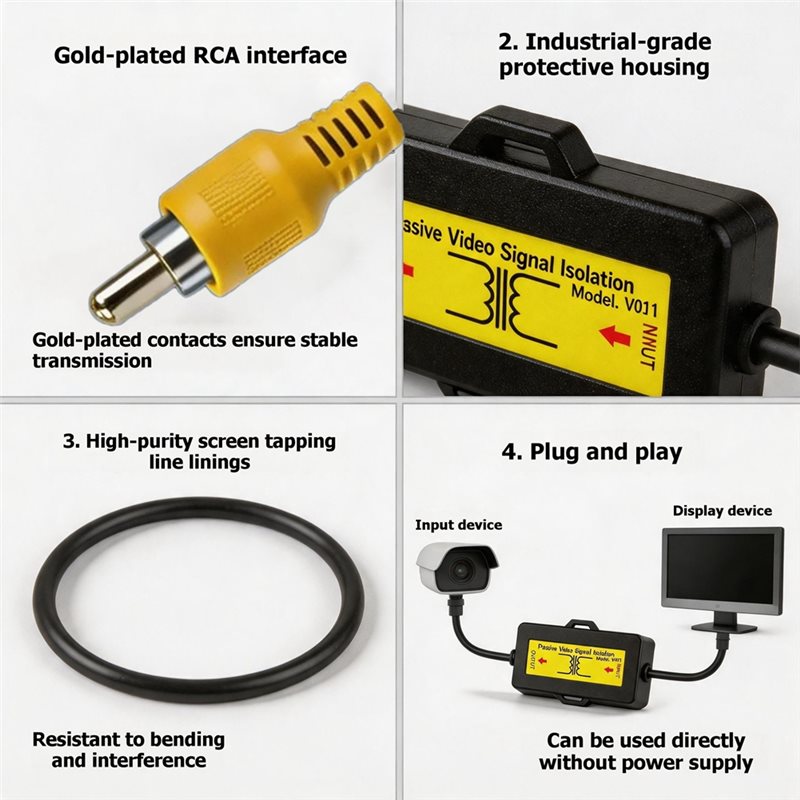 Car For Camera Filter RCA Vide - đánh giá và giá Audio Cable Rca