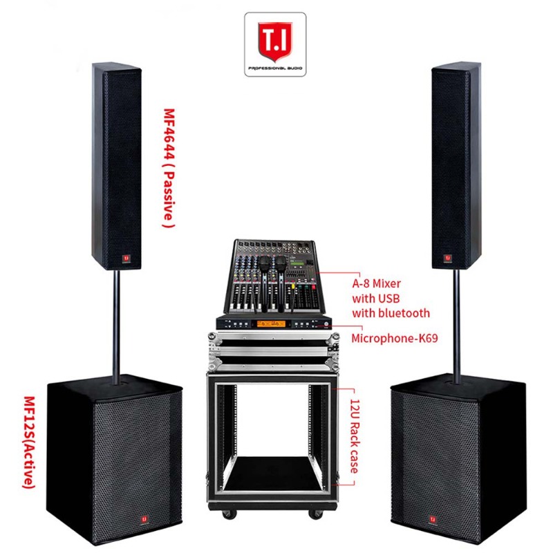 Dual 15 Inch Two-Way Portable  - đánh giá và giá Full Range Speaker