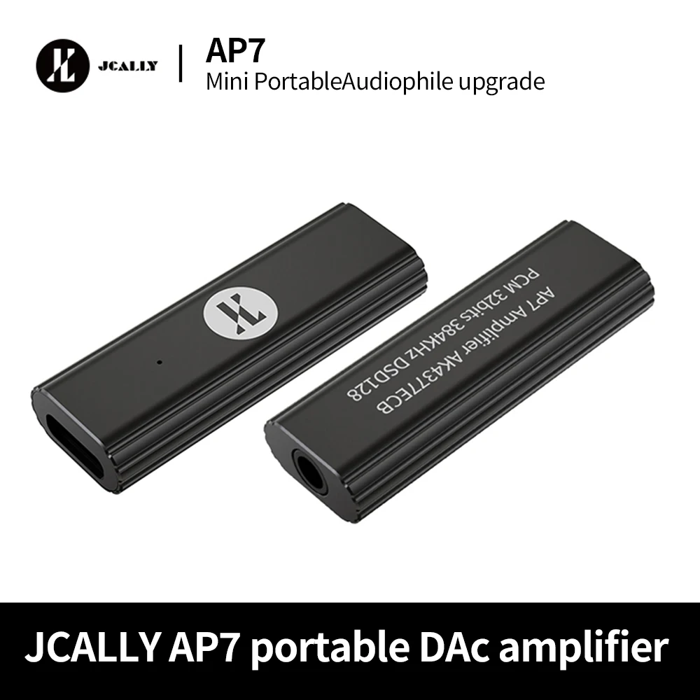 JCALLY AP7 Portable DAC Amplif - đánh giá và giá Headphone Amplifier
