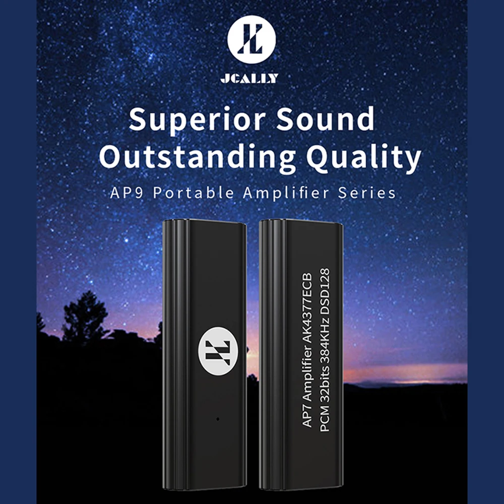 JCALLY AP7 Portable DAC Amplif - đánh giá và giá Headphone Amplifier