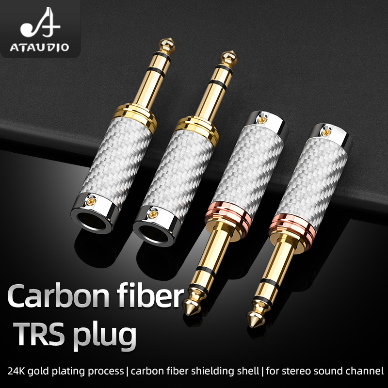 ATAUDIO 4PCS 6.5mm Plug Rhodiu - đánh giá và giá Trs Cable