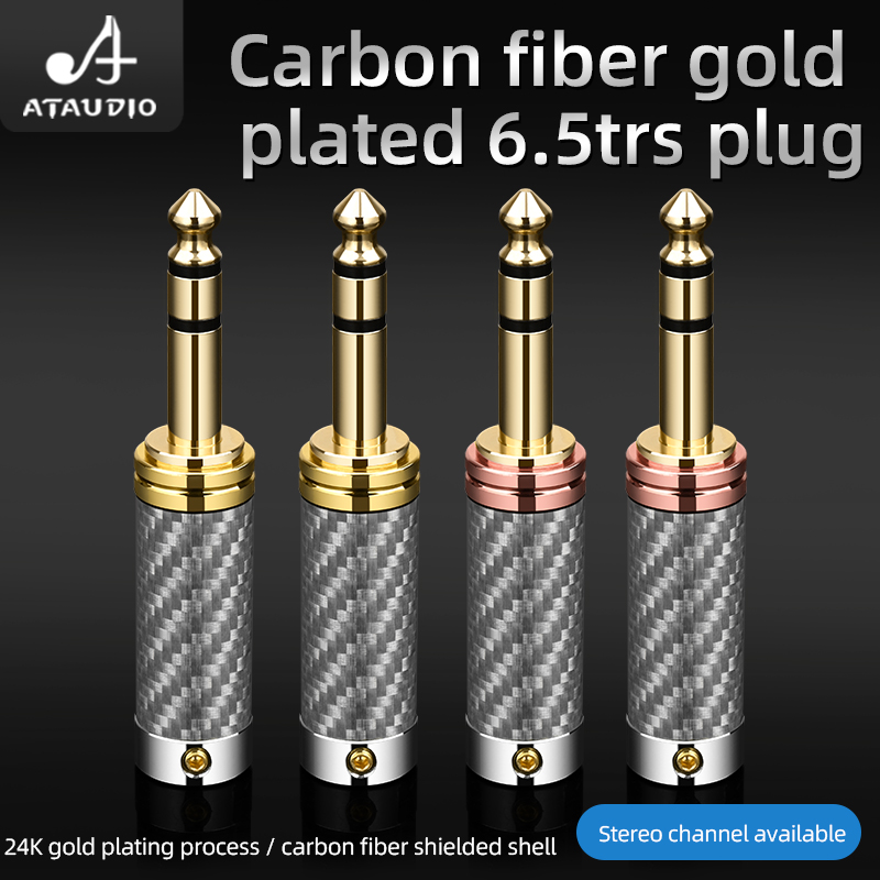 ATAUDIO 4PCS 6.5mm Plug Rhodiu - đánh giá và giá Trs Cable