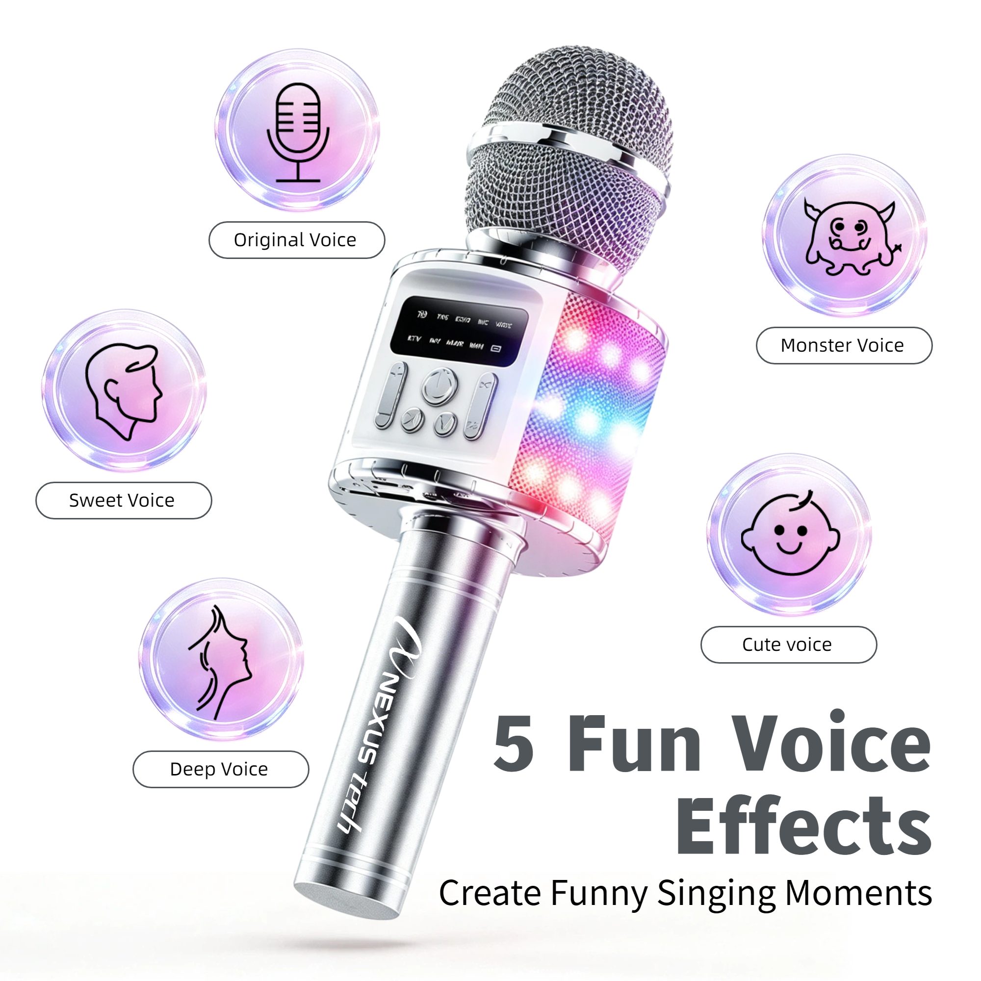 TWS Dual Wireless Karaoke Micr - đánh giá và giá Microphone Capsule