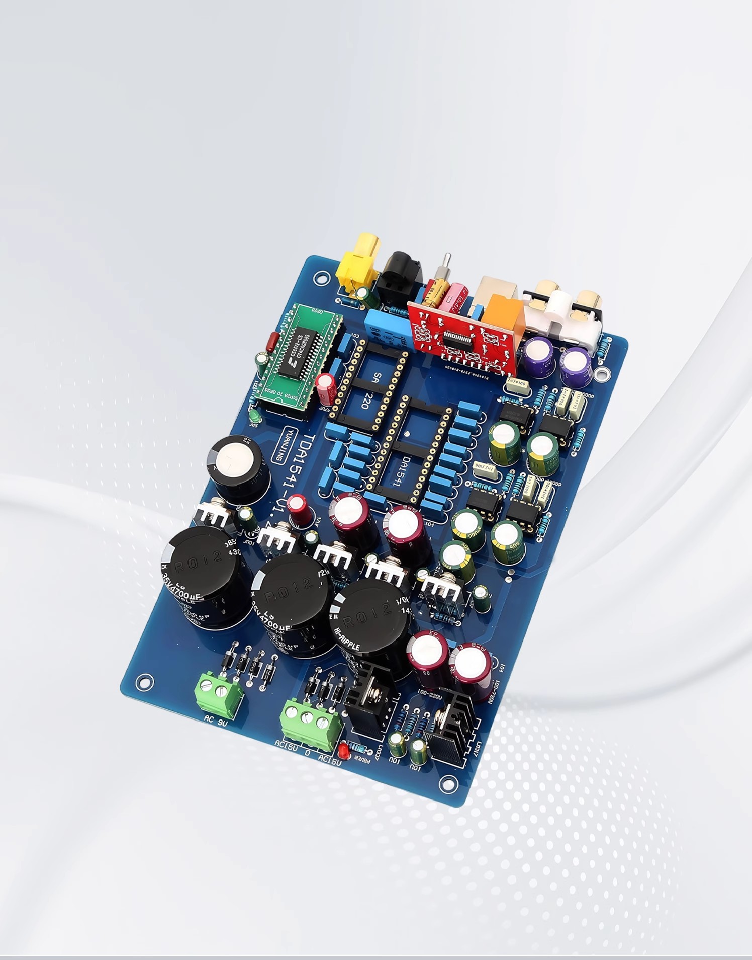 Assembled HiFi CS8412+ NE5534  - đánh giá và giá Dac Board