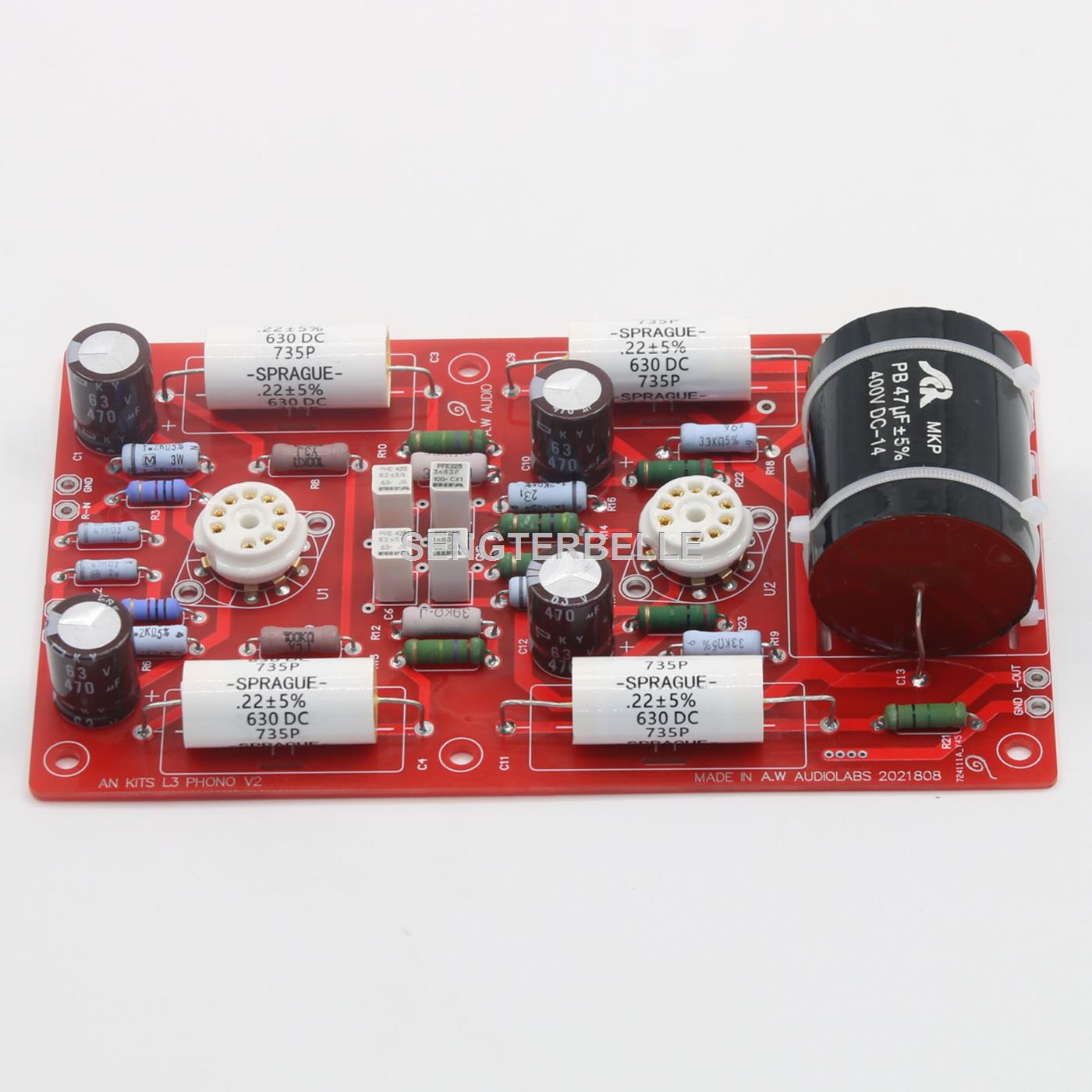 HiFi Tube RIAA MM L3 Phono Amp - đánh giá và giá Hifi Amplifier Board