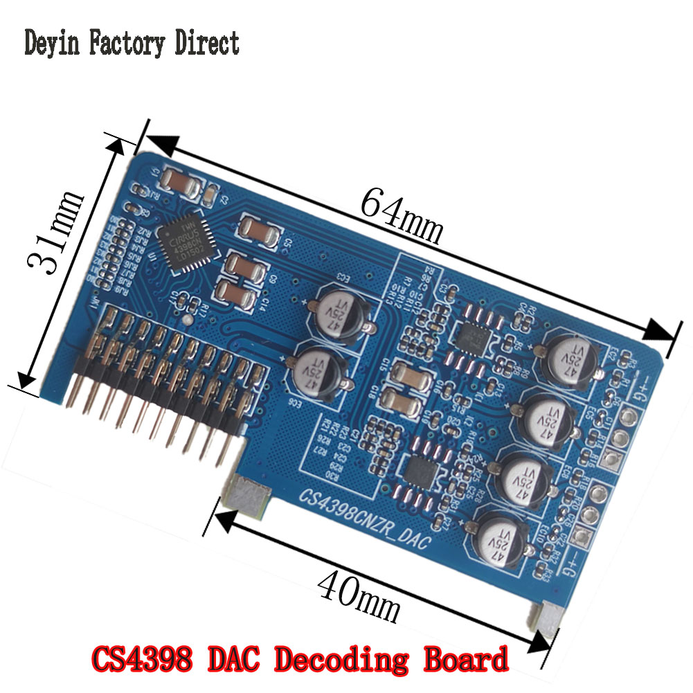 CS4398 DAC Decoding Board CS43 - đánh giá và giá Dac Board